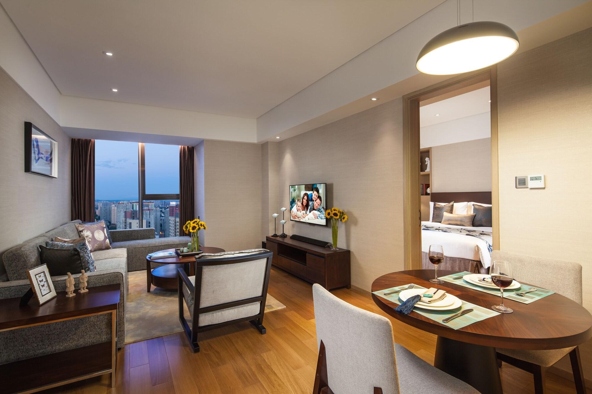 Somerset Xindicheng Xian Bagian luar foto